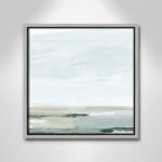 Catrena Pure Stillness - Floater Frame Painting Print on Canvas - Image 4