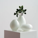 Cecile 3-Piece Hand-Blown Glass Vase Set - Image 7