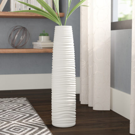 Ceramic / Porcelain Floor Vase - Chic Decora