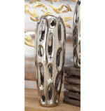 Ceramic Decorative Vase with Cut Out Designs - Image 2