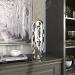 Ceramic Decorative Vase with Cut Out Designs - Image 4