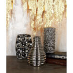 Ceramic Decorative Vase with Varying Patterns Set - Image 6