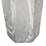 Ceramic Faux Marble Decorative Vase - Image 3