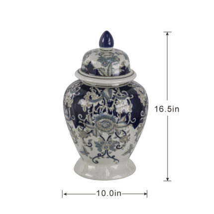 Ceramic Ginger Jar - Chic Decora