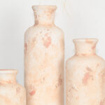 Ceramic Vase 3 Piece Set, Farmhouse Decor Ceramic Small Vase For Country Home Decoration, Decorative Vase For Flowers - Image 4