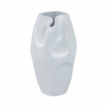 Ceramic Vase with Sculptural Abstract Design and Matte Glazed Finish - Image 3