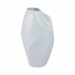 Ceramic Vase with Sculptural Abstract Design and Matte Glazed Finish - Image 4