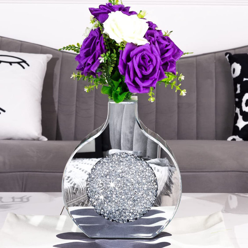 Cerrie Handmade Glass Table Vase - Chic Decora