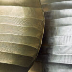 Chased Oval Vase-Antique Brass - Image 4