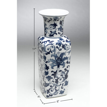 Chevelle Porcelain Table Vase - Chic Decora