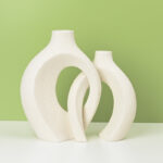 Christiam 2 Piece Handmade Ceramic Table Vase - Image 6