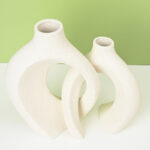 Christiam 2 Piece Handmade Ceramic Table Vase - Image 7
