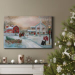 Christmas Tree Farm Premium Gallery Wrapped Canvas - Ready To Hang - Image 4