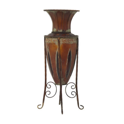 Cissell Iron Floor Vase - Chic Decora