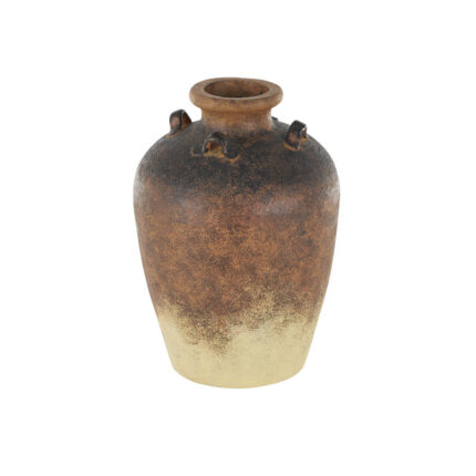 Classen Magnesium Oxide Mediterranean Inspired Decorative Copper Vase - Chic Decora