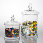 Classic Glass Decorative Urns & Jars - Image 3