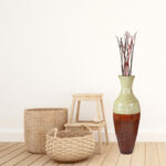 Claxton Handmade Wood Floor Vase - Image 3