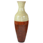 Claxton Handmade Wood Floor Vase - Image 7