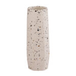Cliett Terrazzo White Vase - Medium Skinny