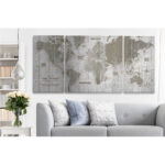 Clyatt " Old World Map " 3 - Pieces - Image 2