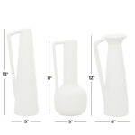 Cosmoliving By Cosmopolitan Ceramic Modern Vase - Image 4