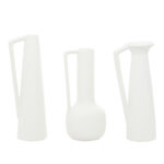 Cosmoliving By Cosmopolitan Ceramic Modern Vase