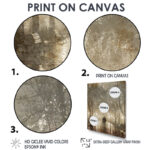 Couple Walking in Night Lights - Romantic couple walking in Paris, Couple Wall art print - Image 5