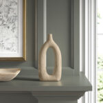 Cut-out Vase, Paulownia Woo, Decorative Rustic Vase for Wedding Centerpieces and Tabletop Decor - Image 3