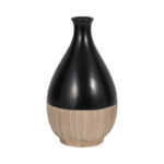 Cynthla Stoneware Ceramic Vase with Textured Design - Modern Decorative Accent for Contemporary and Boho Decor - Image 8