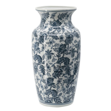 D12x24″ Langham Porcelain Table Vase - Chic Decora
