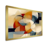 Damore Exploring Abstracted Patterns I - Abstract Geometric Large Wall Art - Image 2