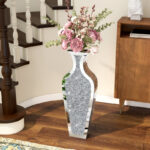 DeGrailly 28" Handmade Glass Floor Vase - Image 2