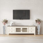 DeGrailly Crystal Glass Floor Vase - Image 6