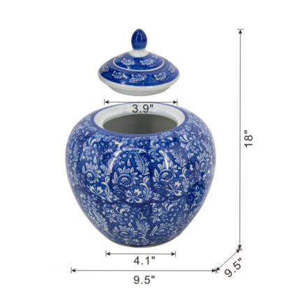 Deakin Handmade Ceramic / Porcelain Decorative Urns & Jars - Chic Decora