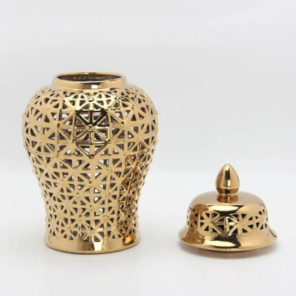 Debraa Handmade Ceramic / Porcelain Ginger Jar - Chic Decora