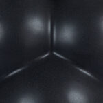 Decorative Stoneware Vase with Raised Dots and Matte Finish - Image 3