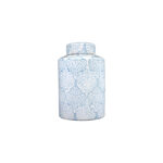 Decorative Tall Ceramic Ginger Jar with Lid - Image 2