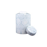 Decorative Tall Ceramic Ginger Jar with Lid - Image 6