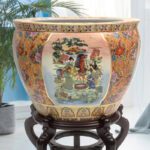 Diandria Horse in Meadow Porcelain Urn - Image 5