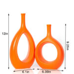 Dinges Handmade Ceramic / Porcelain Table Vase - Image 2