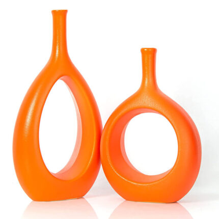 Dinges Handmade Ceramic / Porcelain Table Vase - Chic Decora