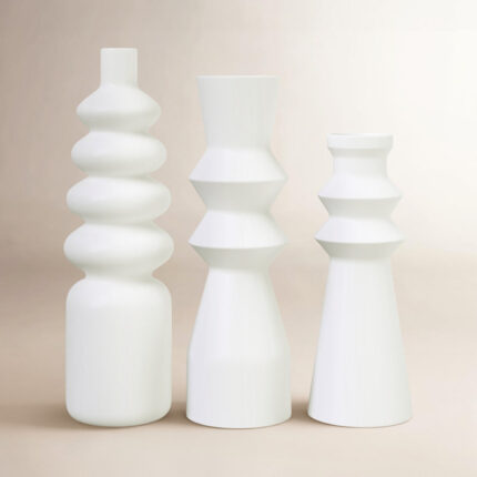 Diya Stoneware Table Vase - Chic Decora