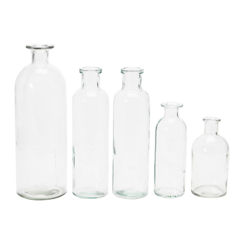 Dollie Glass Decorative Bottle - Chic Decora