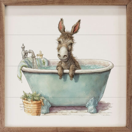 Donkey Green Tub White - Chic Decora