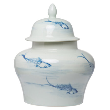 Dorcus Ceramic Ginger Jar - Chic Decora