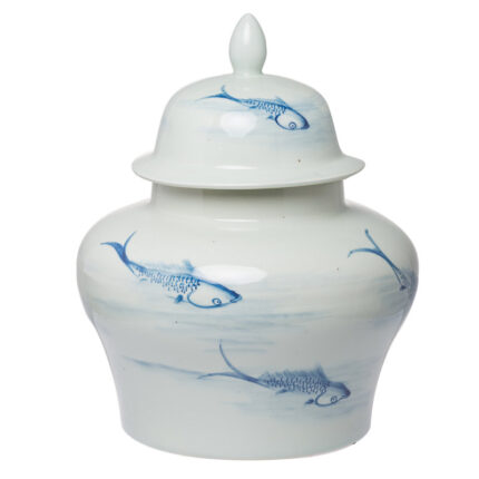 Dorcus Ceramic Ginger Jar - Chic Decora