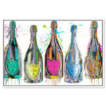 Drinks And Spirits " Drinks And Spirits Luminous Party Champagne Day Bottles " by Oliver Gal - Image 4