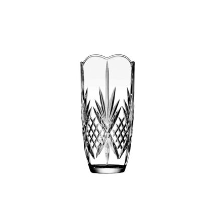 Dublin Crystal Scalloped Vase - Chic Decora
