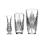 Dublin Crystal Scalloped Vase - Image 3