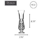 Dublin Crystal Tall Bud Vase - Image 3